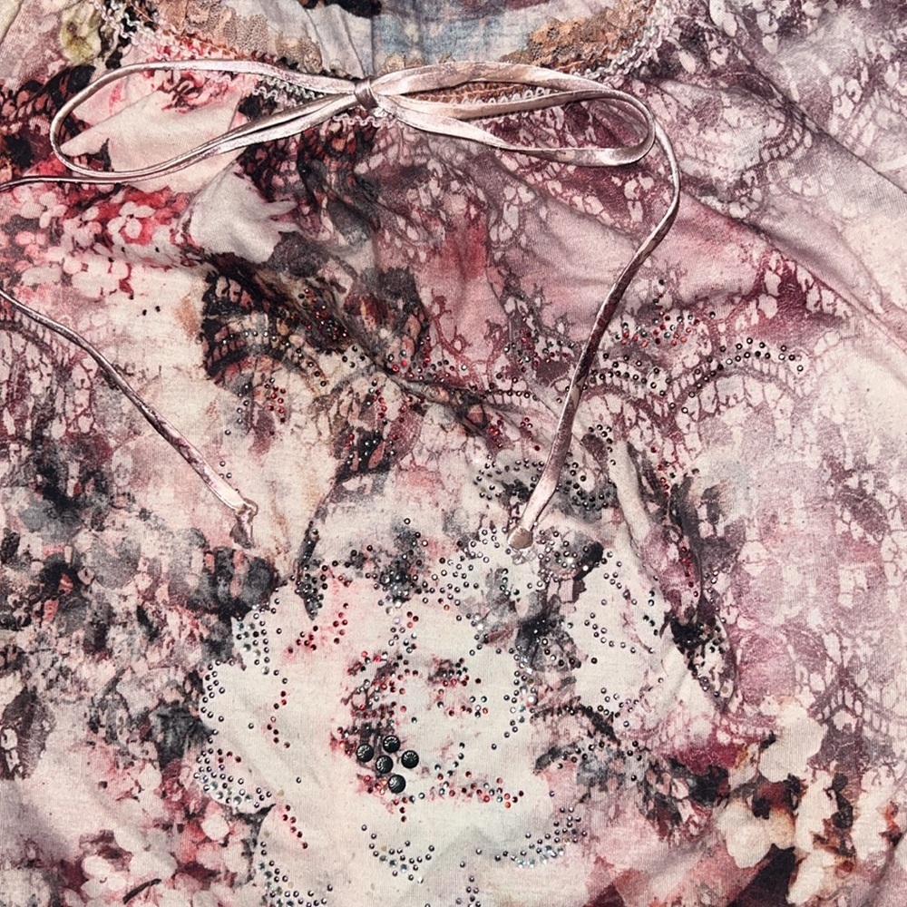 NWOT floral top large - Picture 3 of 5
